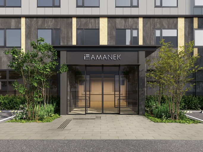 Exterior detail, HOTEL AMANEK Kumamoto, Kumamoto
