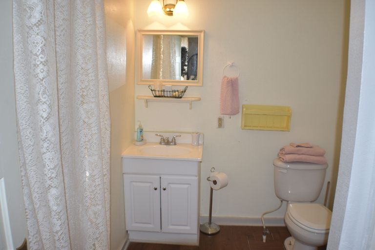 Bathroom 4, The Hotel Texan, Gaines