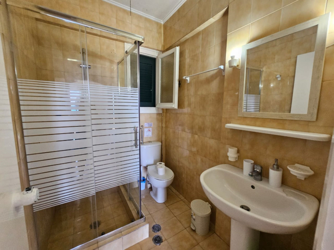Bathroom 4, Corfu Glyfada Menigos Resort 147, Ionian Islands