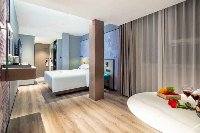 Bedroom 2, Borrman Hotel Jinan Changqing District Govenment High-speed Railway Station, Jinan