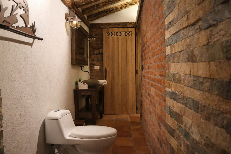 Bathroom 3, Refugio Natural - Guarne - Cabañas Ecológicas con Jacuzzi e hidromasaje, Guarne