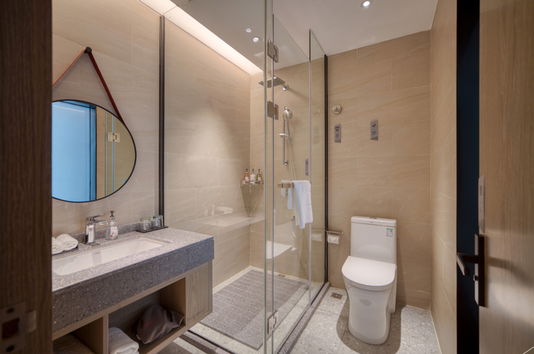 Bathroom 3, Borrman Hotel Hechi Education Center Zhuangyuan, Hechi
