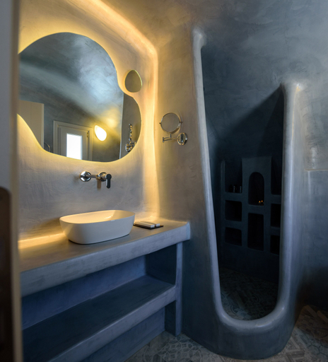 Bathroom 3, Acro Blue Luxury Villas, South Aegean
