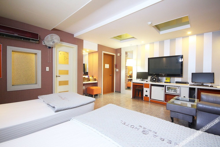 Bedroom 2, Hotel PIED Dongdaegu, Buk