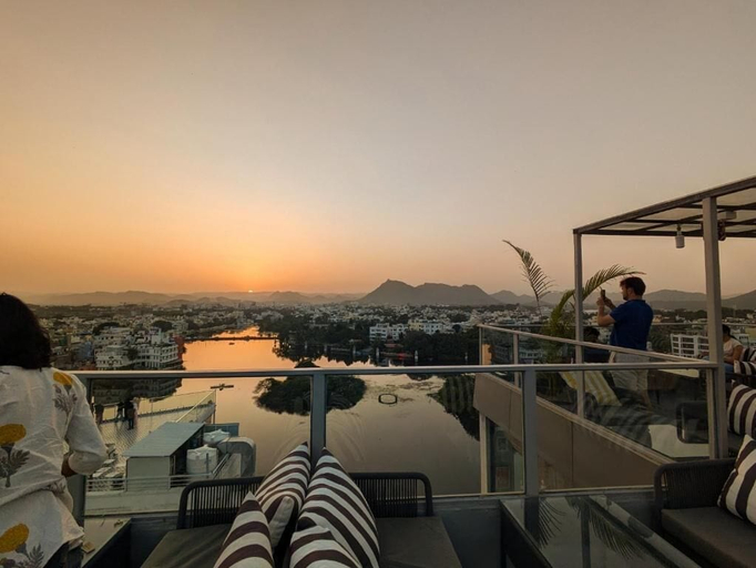Property grounds 4, Bunkyard Hostel, Udaipur