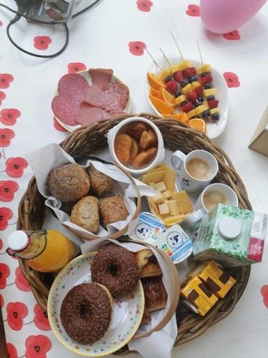 Breakfast meal, Le Domaine d'Eva, Luxembourg