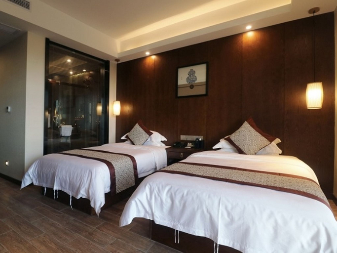 Bedroom 3, GreenTree Eastern Changzhou Liyang Tianmu Lake Four Season Hotel, Changzhou