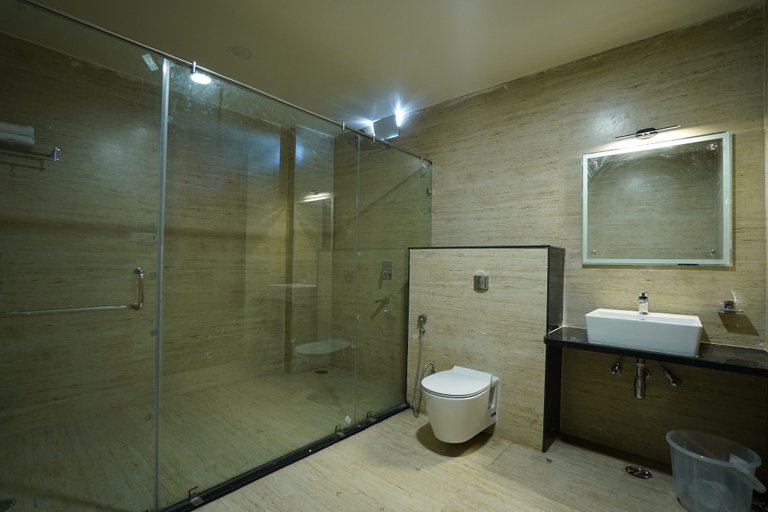 Bathroom 5, HOTEL PSK INN A BOUTIQUE , Chandauli