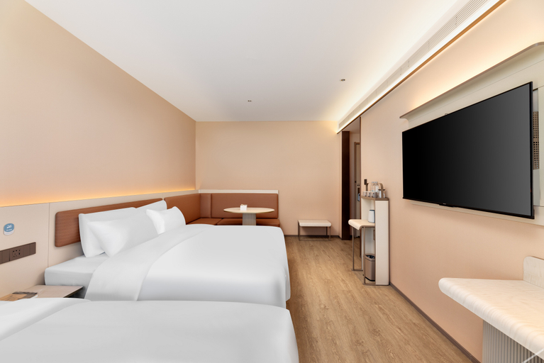 Bedroom 3, Hanting Hotel Tianjin Beichen Tianmu Nancang Road, Tianjin