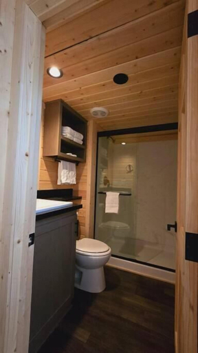 Bathroom 3, Luxury Cabin with Forest View 6B, Coconino