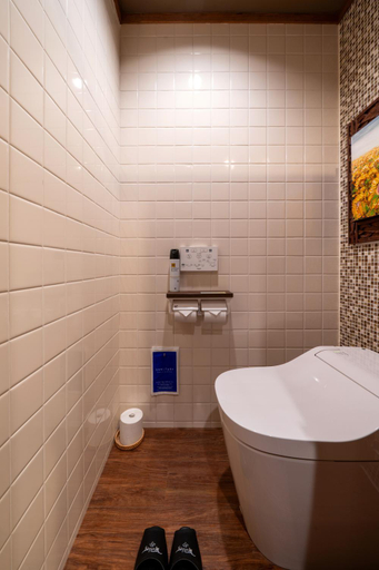 Bathroom 4, Bali Resort SAYA no Kaze, Toba