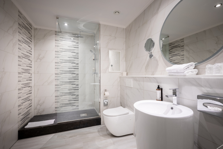 Bathroom 3, Top Amory Hotel by Hyllit Antwerp, Antwerpen