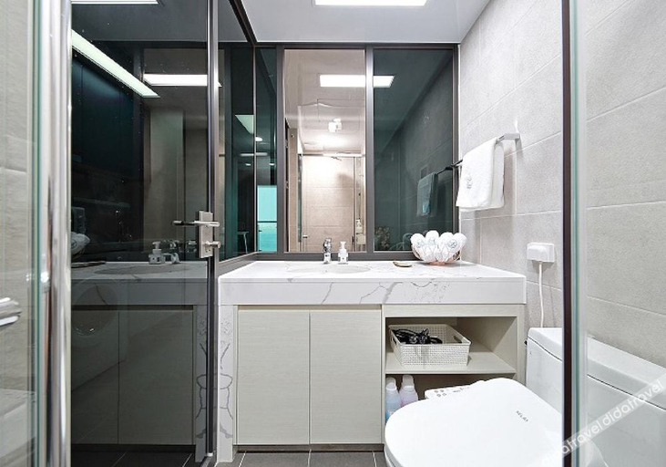 Bathroom 5, Elmomento Gwangan Residence, Suyeong