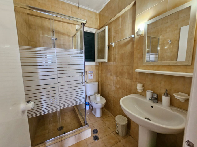 Bathroom 4, Corfu Glyfada Menigos Resort 147, Ionian Islands