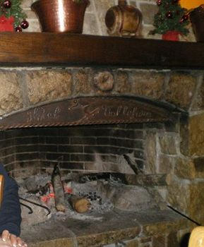 Fireplace, Hotel Vallefura, L'Aquila