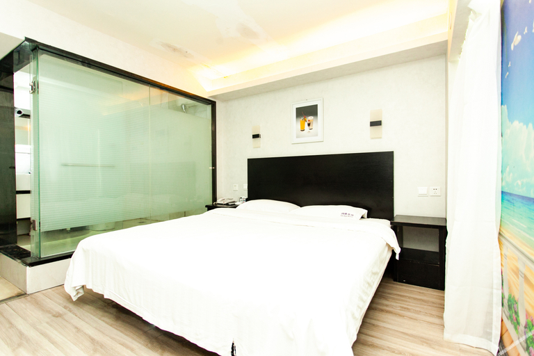 舒适大床房 2, Towo Shangpin Hotel(Mudan square subway station), Luoyang