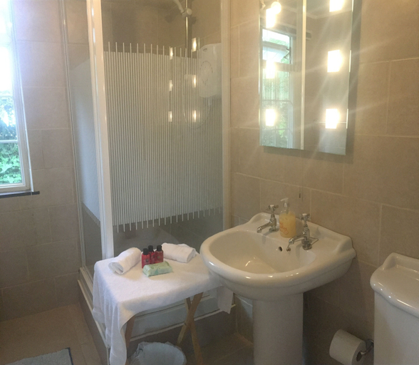 Bathroom 4, Camellia chalet, Cornwall