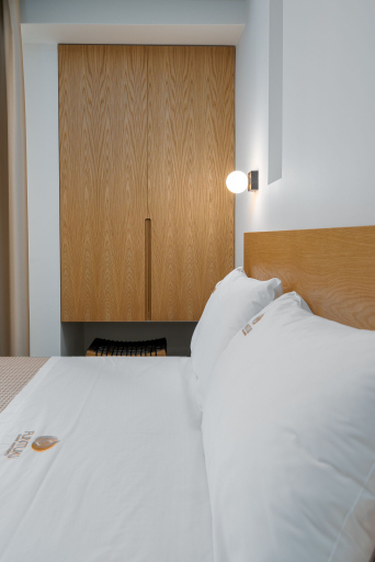 Bedroom 3, Funtuki Seaside Apartments, Central Macedonia