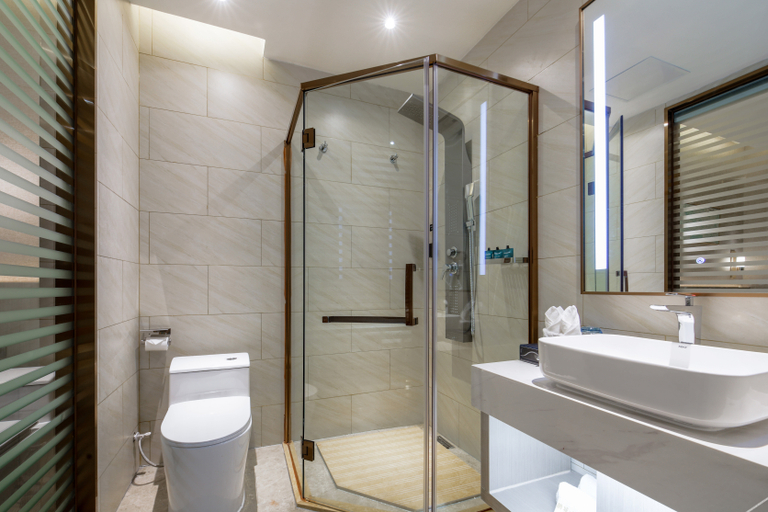 Bathroom 3, Pengcheng Belvedere Hotel (Shenzhen University Nanshan Metro Station), Shenzhen