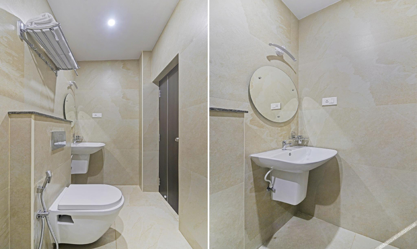 Bathroom 4, Treebo Premium Raffis' Andalusia Bay Way, Puducherry