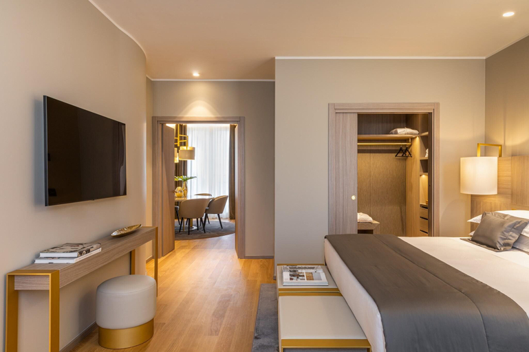 Bedroom 2, Starhotels Duomo Terrace Penthouse - 1 Bedroom, Milano