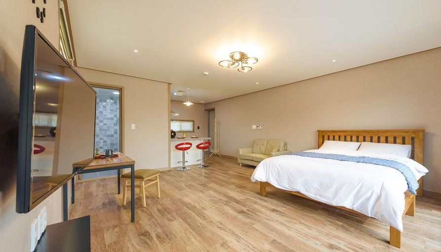 Bedroom, キョンポン ペンション, Gangneung