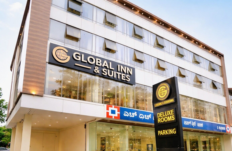 Front of property, Global Inn & Suites, Dakshina Kannada