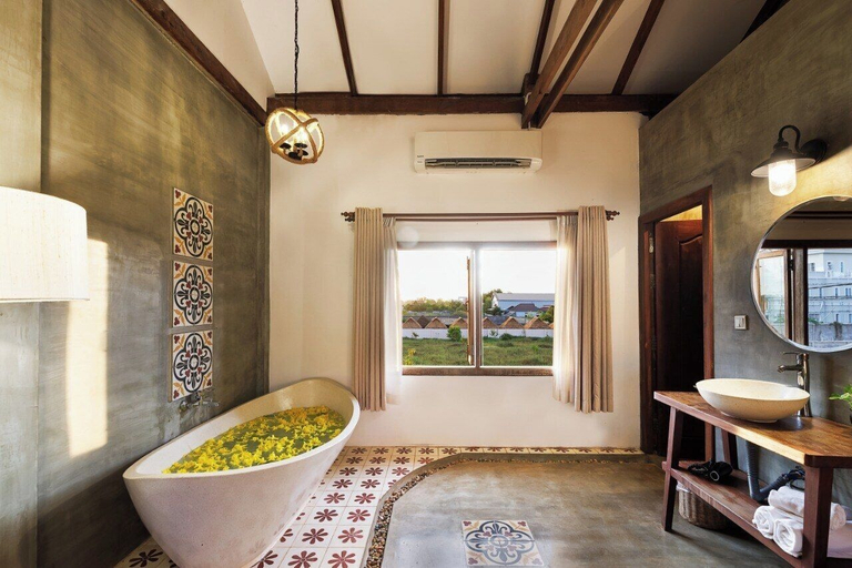 Bathroom 3, Dontrei Villa Angkor, Siem Reap