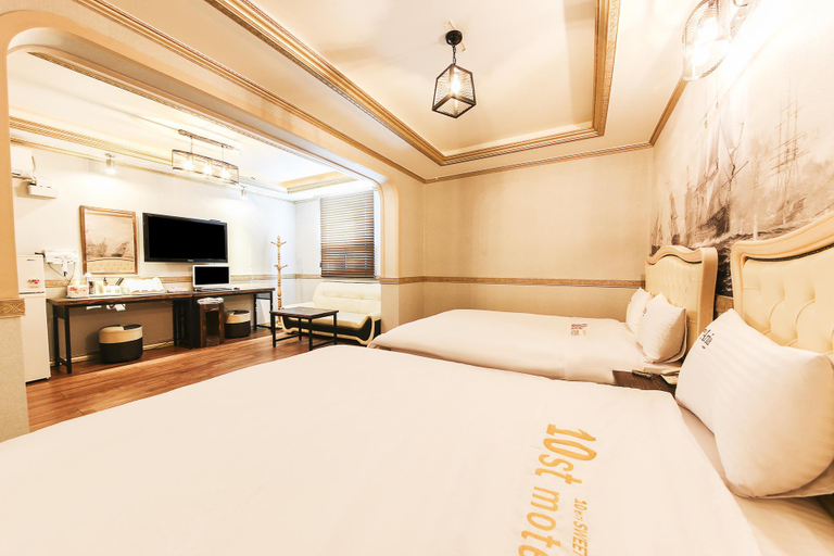 Bedroom 5, Goodstay Q Hotel, Yongin