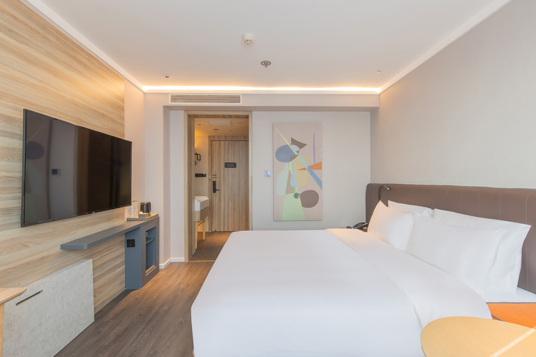 Bedroom 2, Hanting Hotel Tangshan Road South District Government, Tangshan