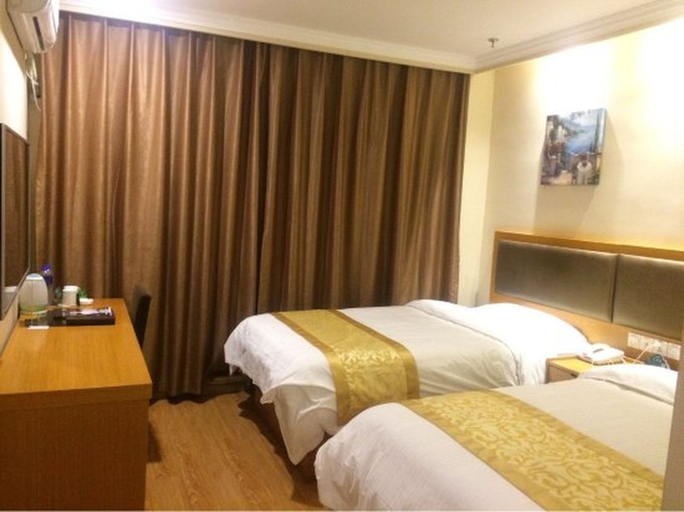 Bedroom 2, GreenTree Inn Huaian Gaogou Town First Street Shell Hotel , Huai'an