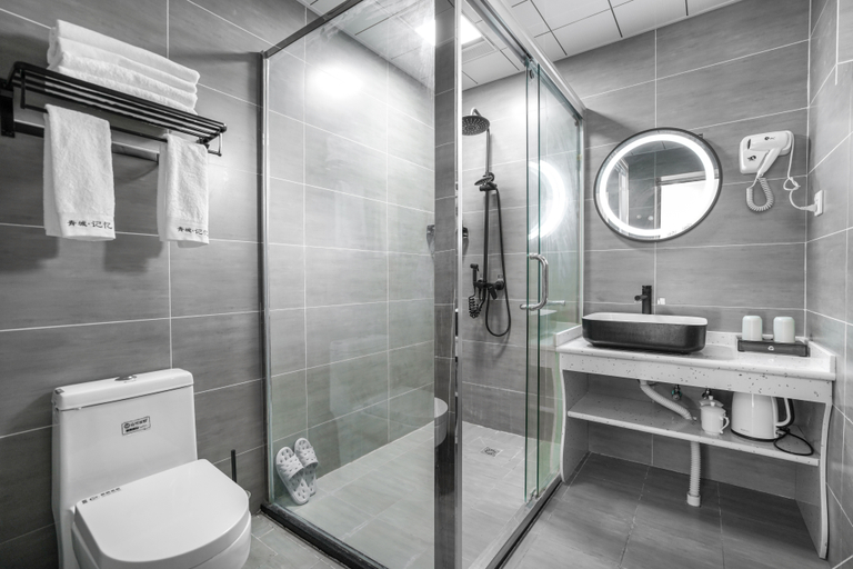 Bathroom 3, jiyihotl, Chengdu