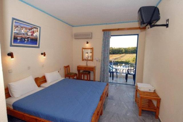Bedroom, Lintzi Hotel, West Greece