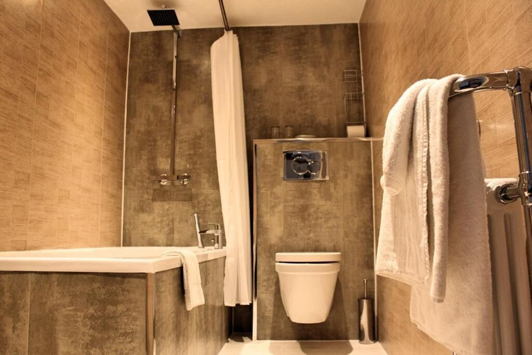 Bathroom 3, Healds Hall Hotel, Kirklees