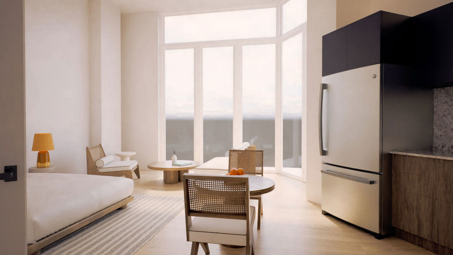 Living area 4, Flow Brickell, Miami-Dade