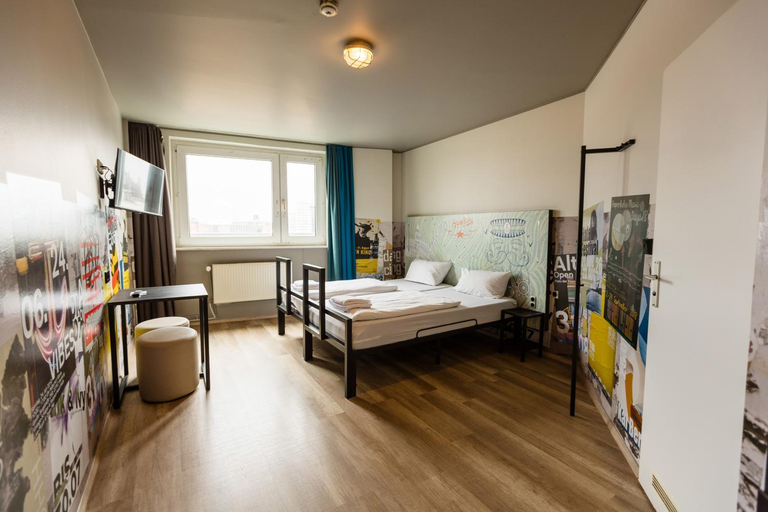 Bedroom 3, a&o Hamburg Hauptbahnhof, Hamburg