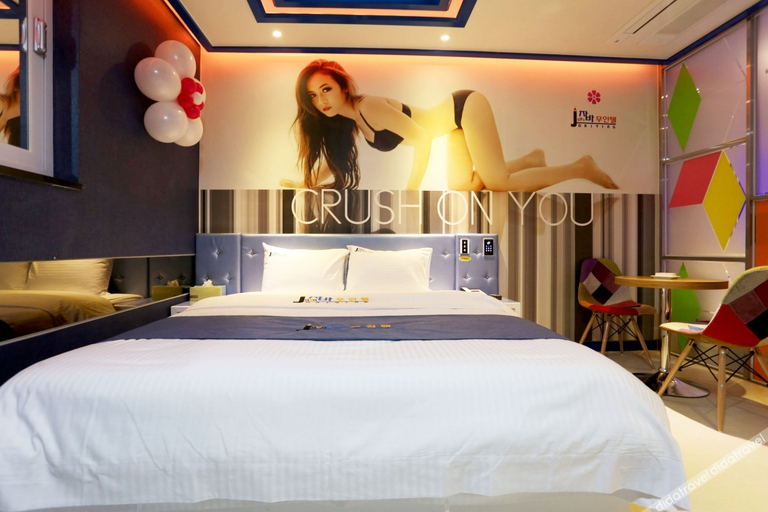 Bedroom 4, Donghae Luxury Java Self Check-in Motel, Donghae