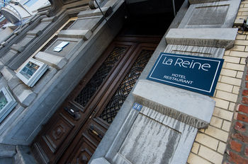 Hotel Entrance, Hotel La Reine, Liège