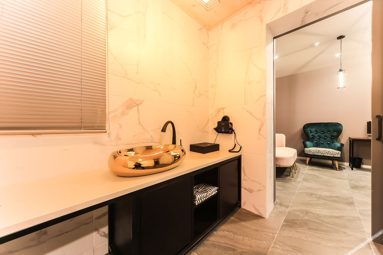 Bathroom 3, Gimhae Samgye Hotel Gain, Gimhae