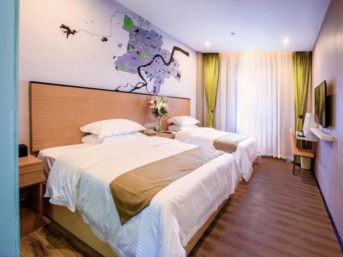 Bedroom 2, Vatica Hotel (Hangzhou xiasha media college), Hangzhou