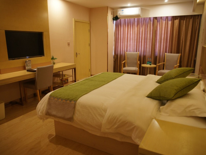 Bedroom 3, GreenTree Inn Wuxi Yixing Guanlin Town Express Hotel, Wuxi