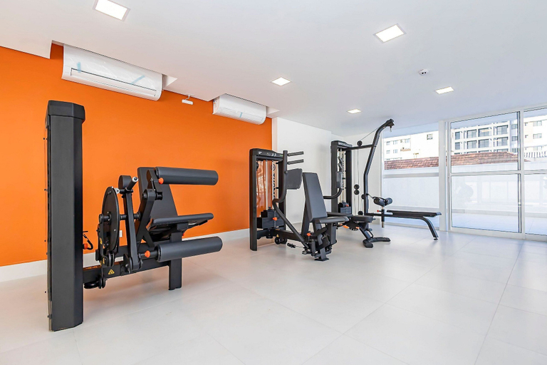Fitness facility 2, Studio com Sacada no Centro - Man1706, Curitiba