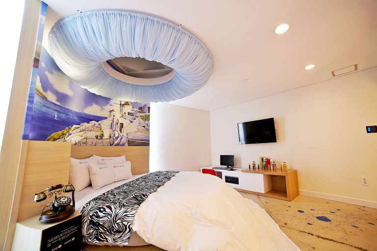 Bedroom 2, Sejong Sky Self check-in Motel, Cheongwon