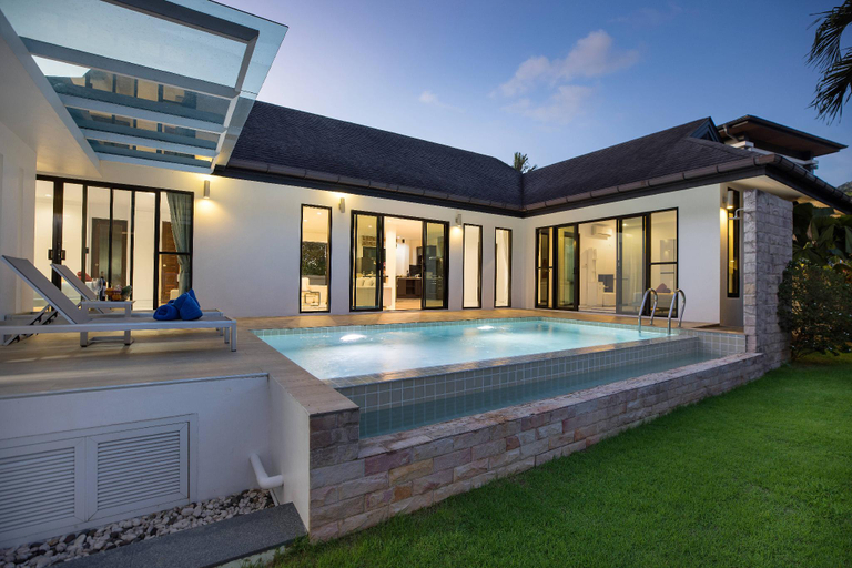 Sport & Beauty 2, Designer 3BR Villa Silver Pool in Kamala, Phuket Island