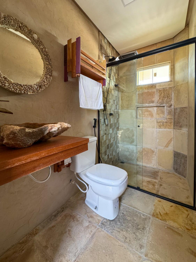 Bathroom, Pousada Delta Village, Tutóia