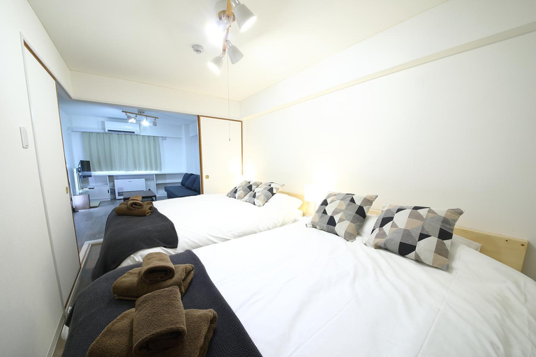 Bedroom, ノーザンヒルズ南6条 - 札幌観光に便利 - 機能的で居心地よい滞在, Sapporo