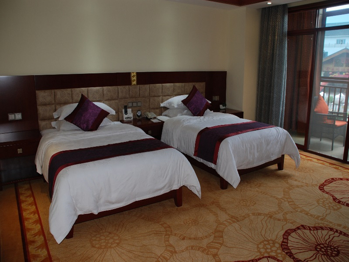 Bedroom, Jintaiyang Hot Spring Vacation Resort, Changsha