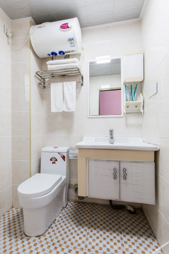 Bathroom 3, Xiamen Buluoju Chinese Inn (Island Ring Road Huangcuo Beach), Xiamen
