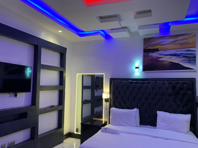 Bedroom 2, HQ APART HOTEL, Eti-Osa