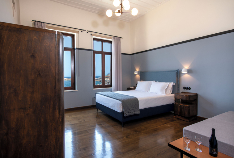 Bedroom 2, Mosaic Venetian Harbour Suites, Crete